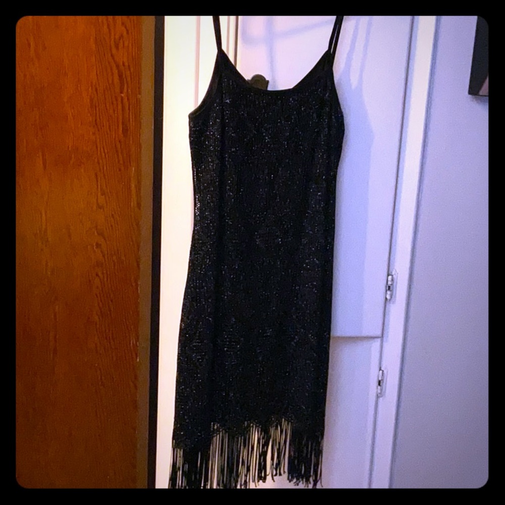 Black Flapper Dress
